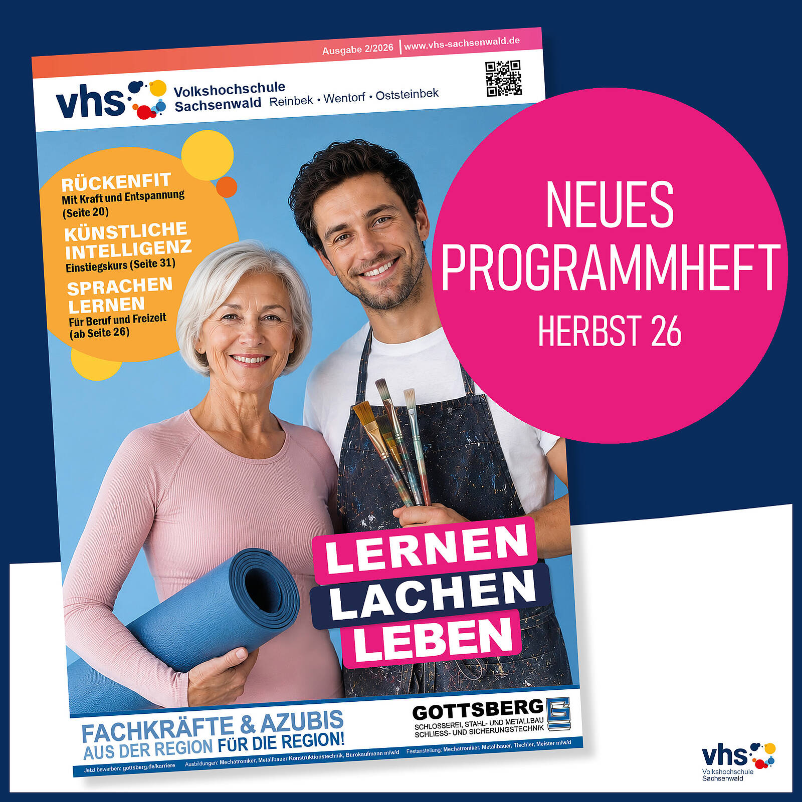 Öffnet die Seite 'LERNEN LACHEN LEBEN'